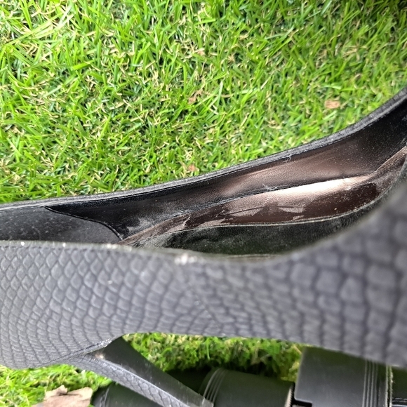 Calvin Klein Belino Black Pointed Toe Slip On Pump Size 7.5 - Picture 14 of 15